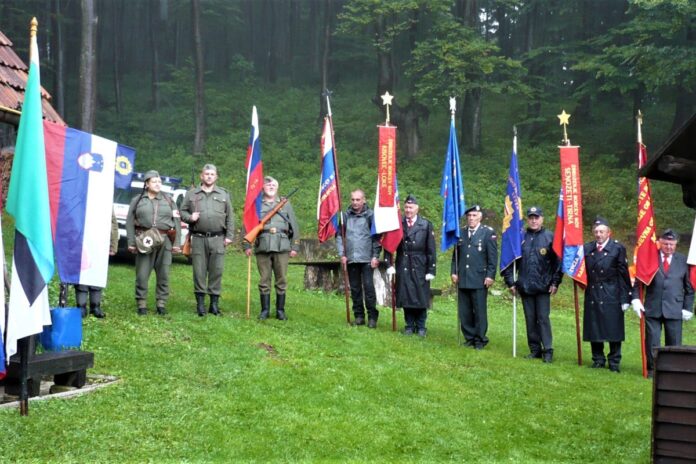 Počastili spomin na ustanovitev revirske partizanske čete