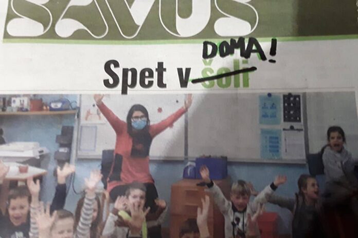 Otroci spet doma