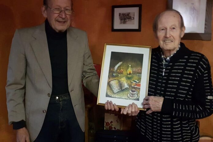 Pesniku Franciju Lakoviču za 92 let