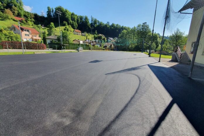 Ureditev športnega igrišča na Mlinšah