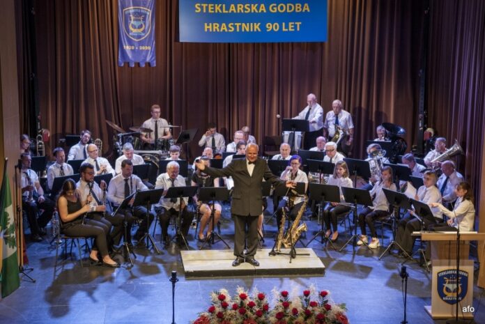 90. obletnica Steklarske godbe Hrastnik