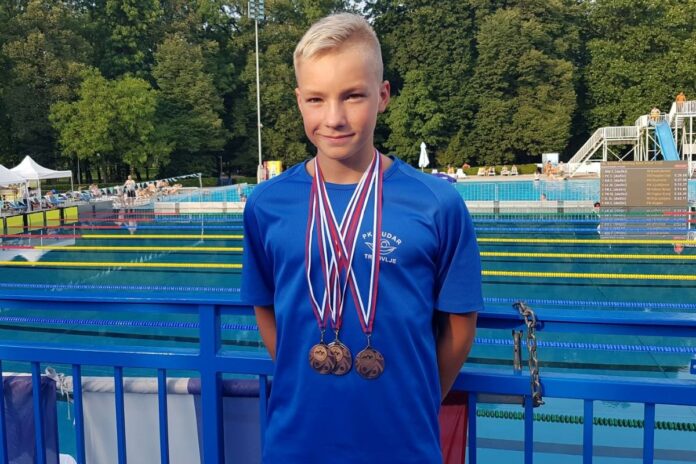 Taju Zupančiču štiri medalje