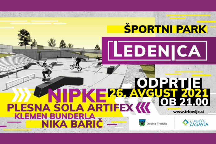 Odprtje športnega parka Ledenica