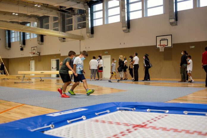 Odprtje Okrogarjeve telovadnice