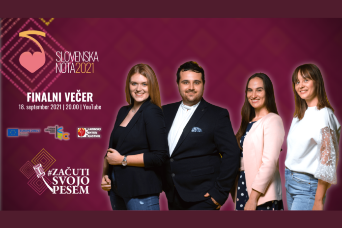 Finalni večer Slovenske note 2021