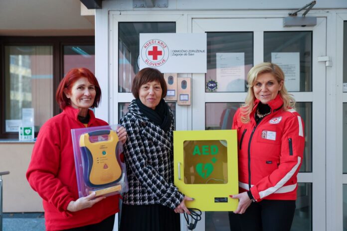 Defibrilator za varnejši jutri v Zagorju