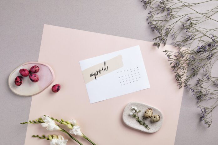Koledar dogodkov leta 2021 – april