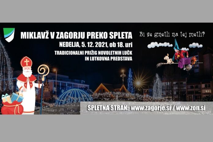 Miklavž k otrokom preko spleta