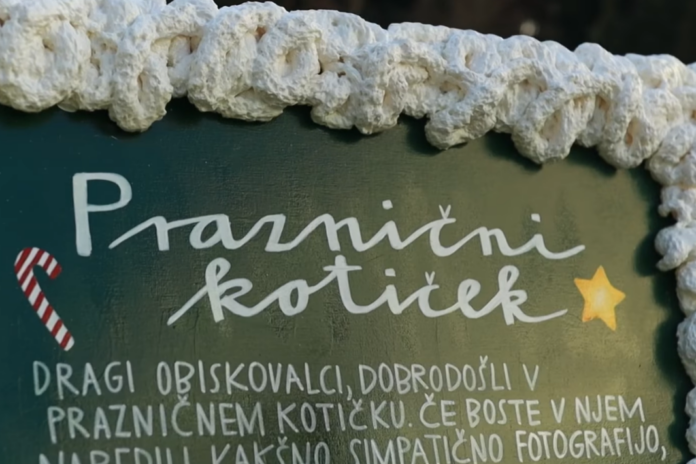 V Hrastniku zaživel praznični kotiček