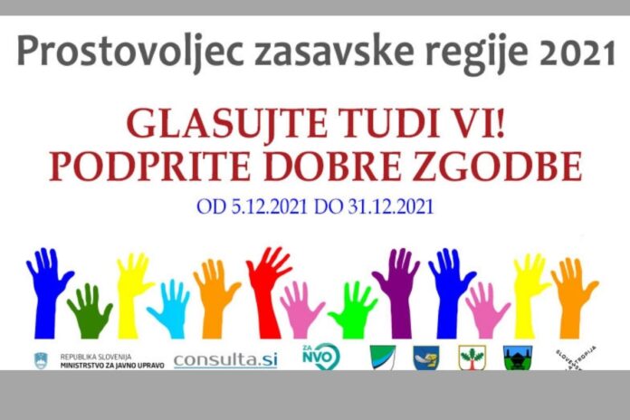 Prostovoljec zasavske regije 2021