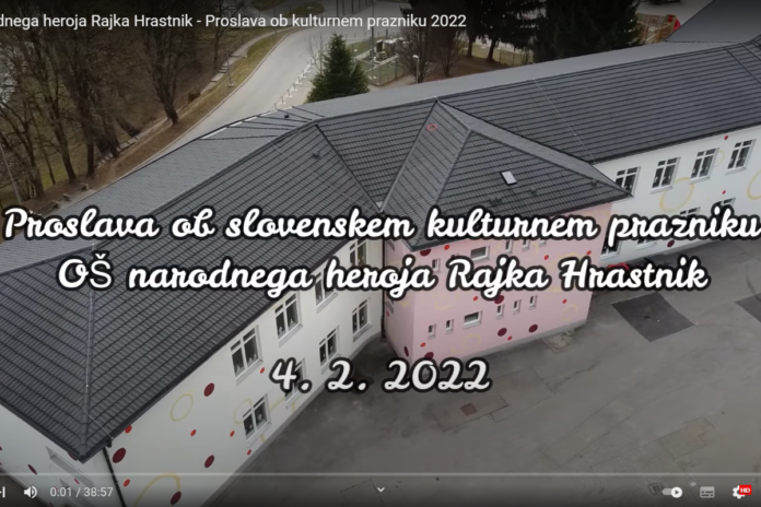Proslava ob kulturnem prazniku