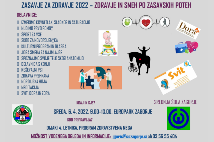 Zdravje in smeh po zasavskih poteh