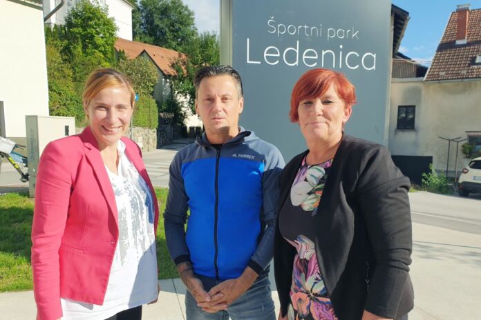 Stoklas na Mostu športnih junakov
