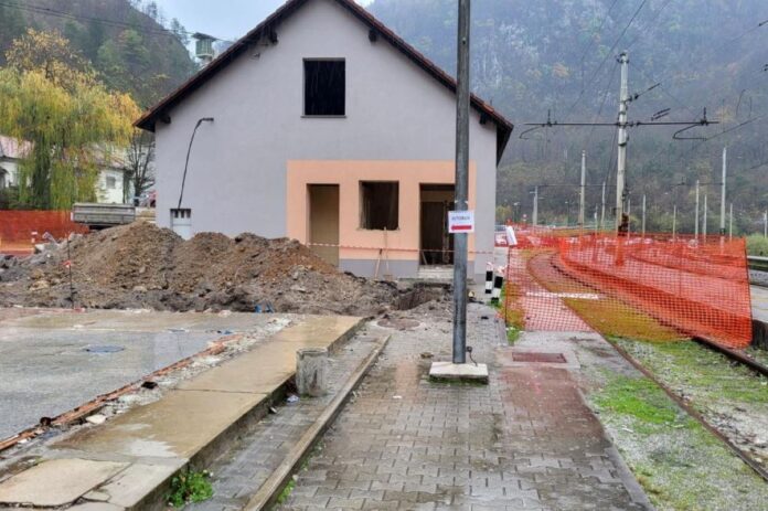 Obnova železniške postaje Zagorje