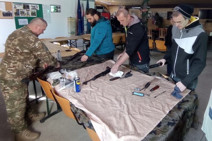 Usposabljanje članov OZSČ Zagorje ob Savi