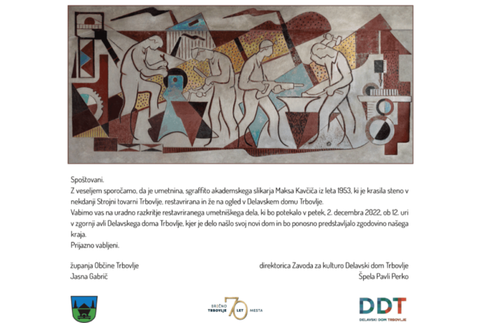 Sgraffito odslej na ogled v DDT