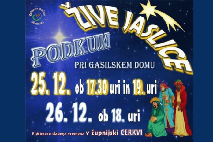 Žive jaslice na Podkumu