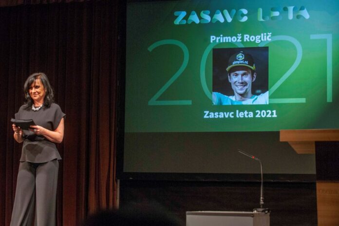 Zasavc leta 2021 je Primož Roglič