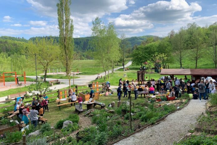 Naravoljubci v vrtu tete Johance