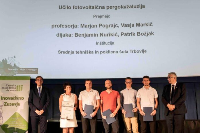 Fotovoltaična pergola/žaluzija