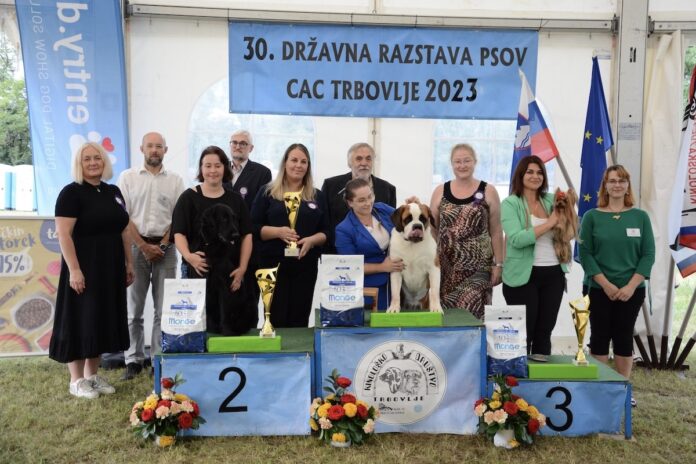 Jubilejna razstava psov v Trbovljah