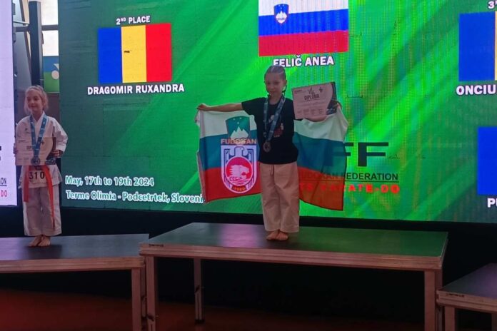 Anea evropska prvakinja v fudokanu