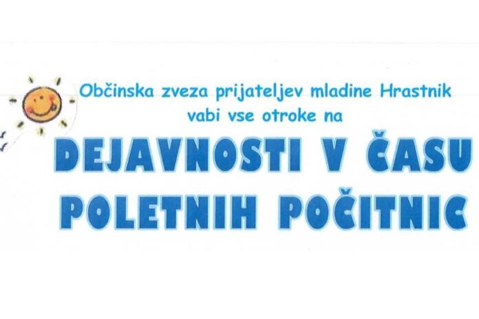 Počitniške dejavnosti OZPM Hrastnik