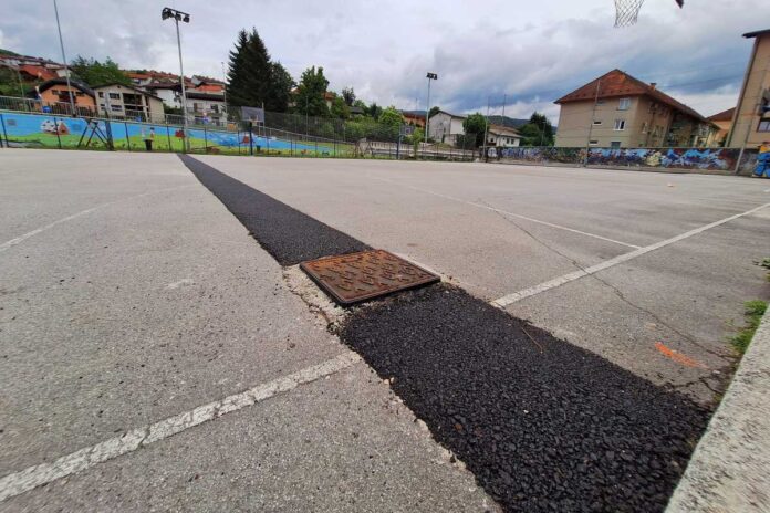 Igrišče Partizan v novi podobi