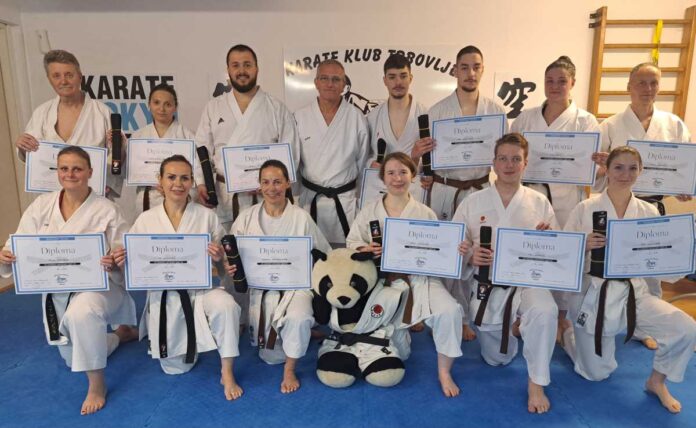 Novi mojstri karateja