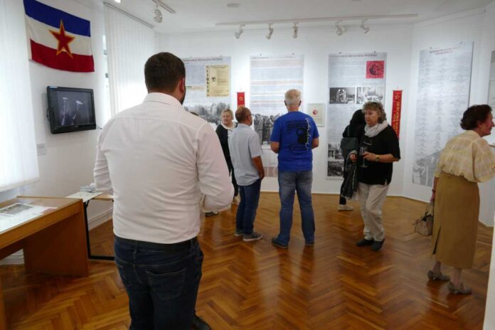 Otvoritev razstave Brez proletarcev Trbovelj ni