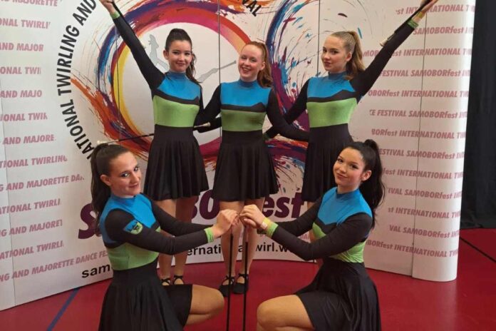 Trboveljske mažorete odlične na Hrvaškem