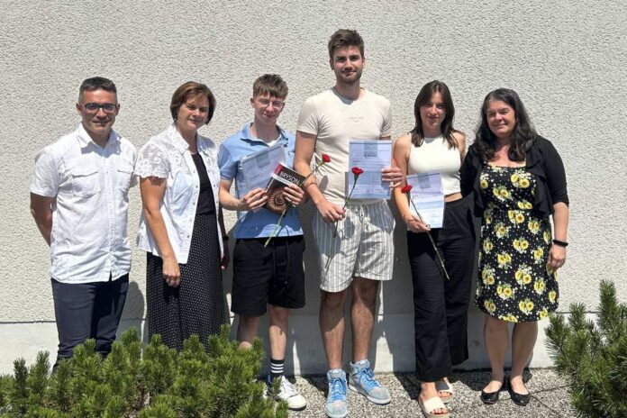 Trije zlati maturanti v Litiji