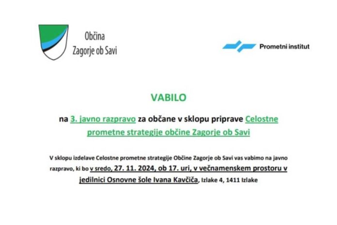 Nova razprava o prometni strategiji Zagorja