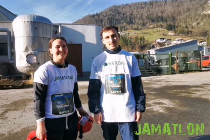 Colin Maury in Lea Jacq-Frobert na Jamatlonu