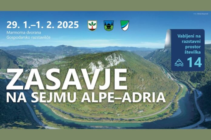 Zasavske občine na Alpe-Adrii