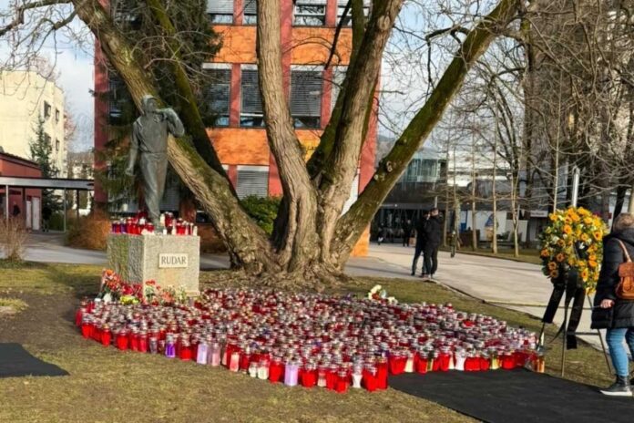 Švaganov poklon spominu na preminule rudarje