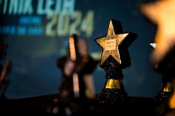 Tina Baloh in Žiga Kraševec športnika leta 2024 v Zagorju ob Savi