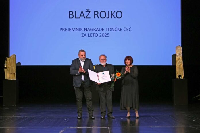Nagrada Tončke Čeč Blažu Rojku