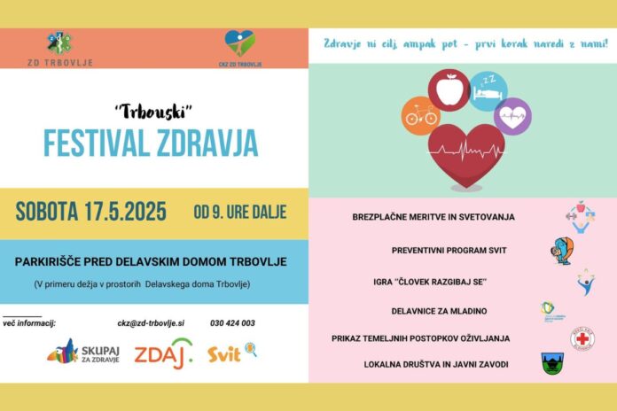Trbovlje znova gostijo Festival zdravja