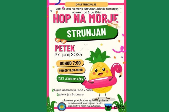 Hop na morje z DPM in Občino Trbovlje