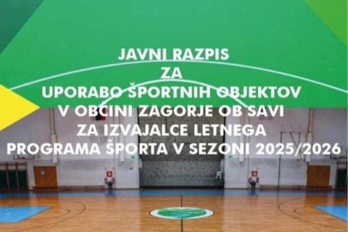 V Zagorju iščejo izvajalce LPŠ za sezono 2025/26