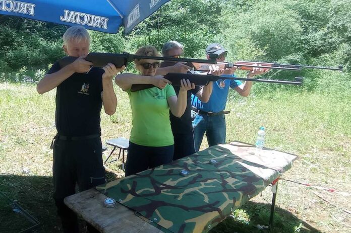 Zagorski častniki četrti na orientacijskem pohodu