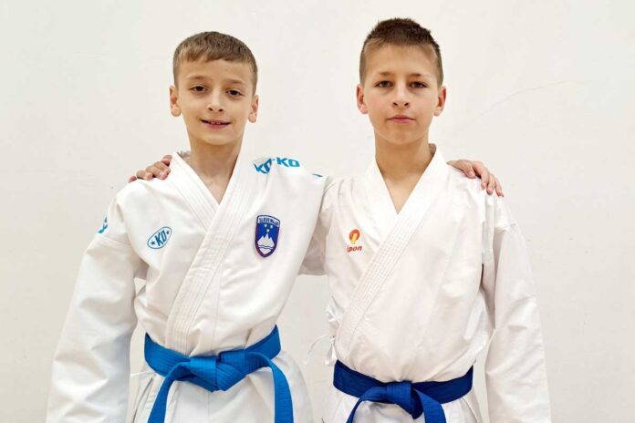 Max Potočnik in Arman Hozanović na balkanskem prvenstvu