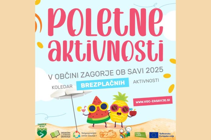 Brezplačne počitniške aktivnosti v Zagorju