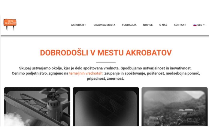 Nova digitalna vrata v Mesto akrobatov