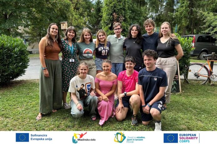 Poletje v mestu s prostovoljci Evropske solidarnostne enote