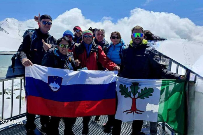 Dolski planinci v Piemontu v Italiji