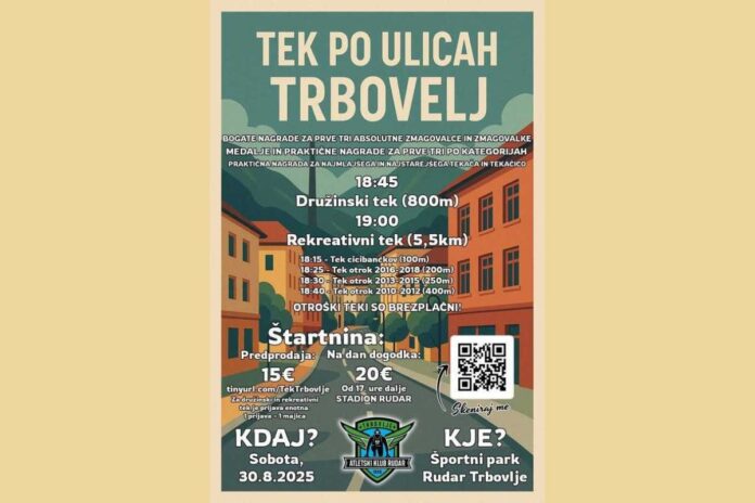 Tek po ulicah Trbovelj