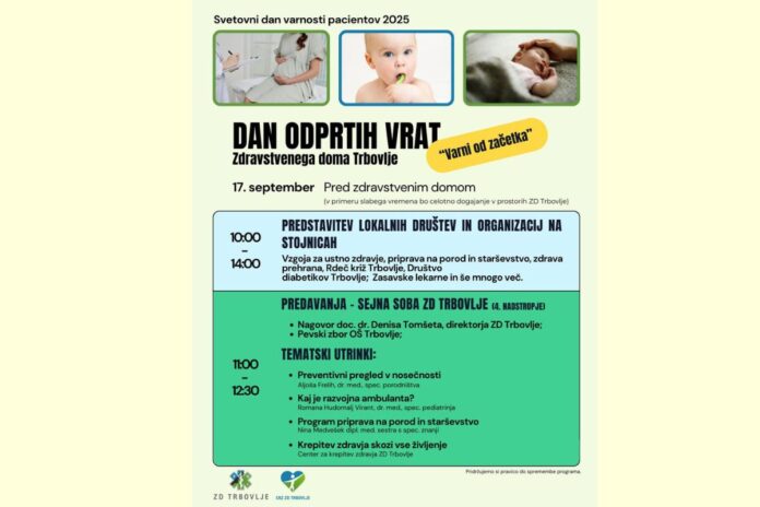 Svetovni dan varnosti pacientov v ZD Trbovlje