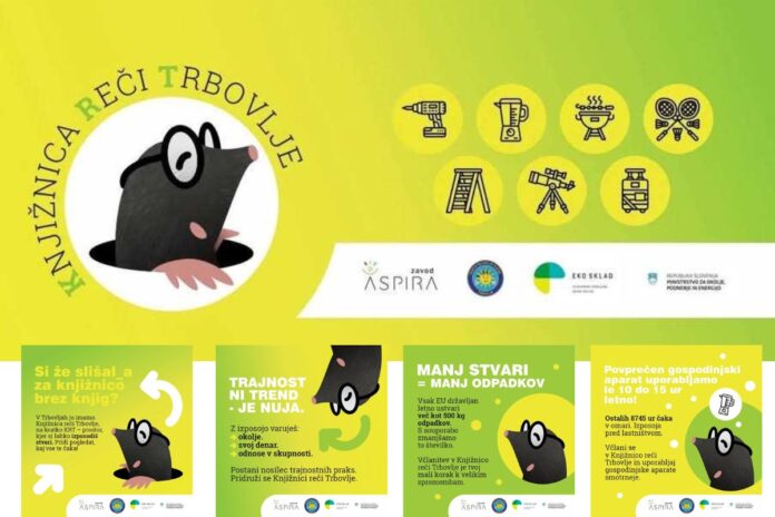 Nova zelena točka v mestu: Knjižnica reči Trbovlje